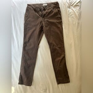 Taylor Stitch Dark Brown Chinos